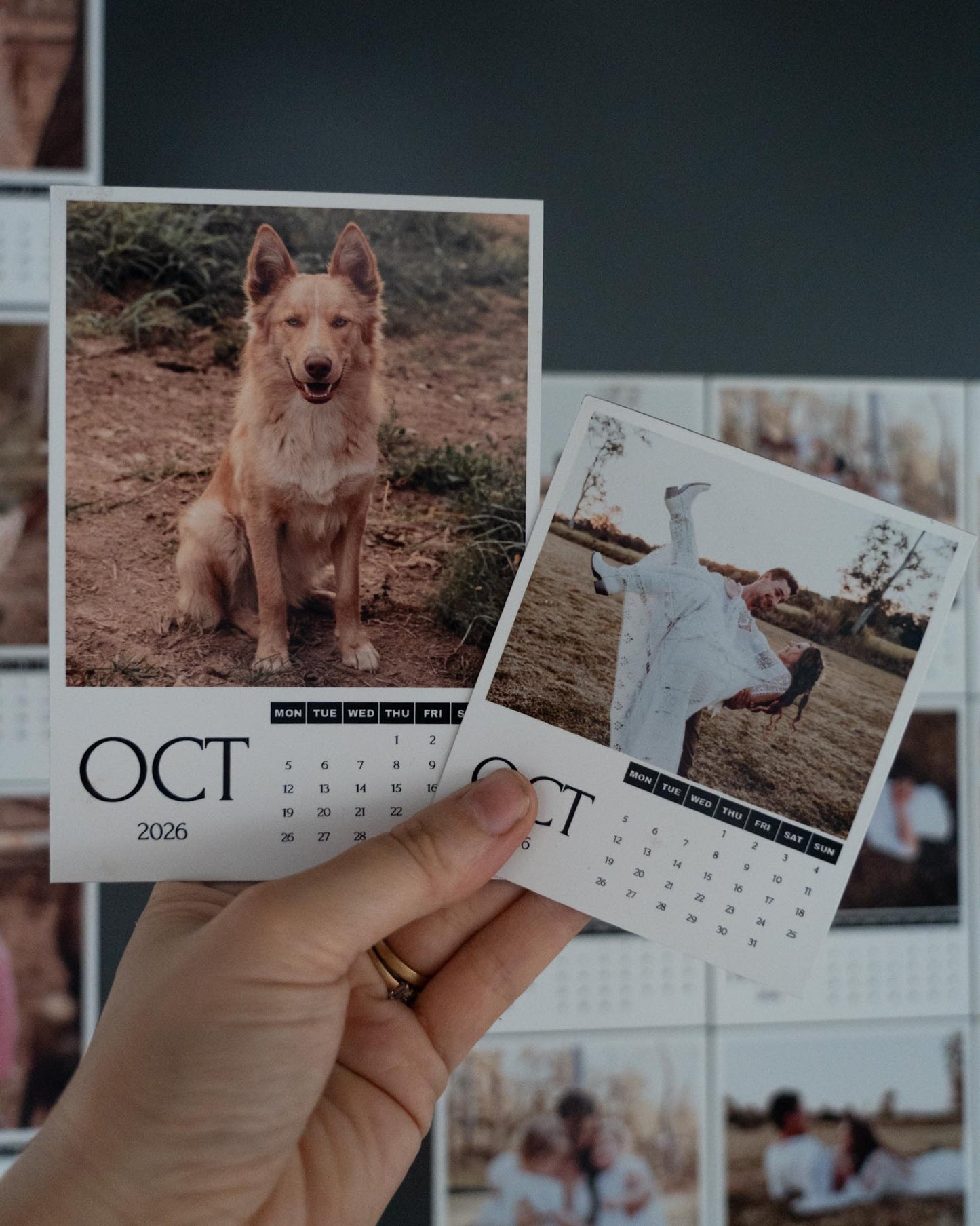 Personalised Magnetic Calendar (2026 Edition)