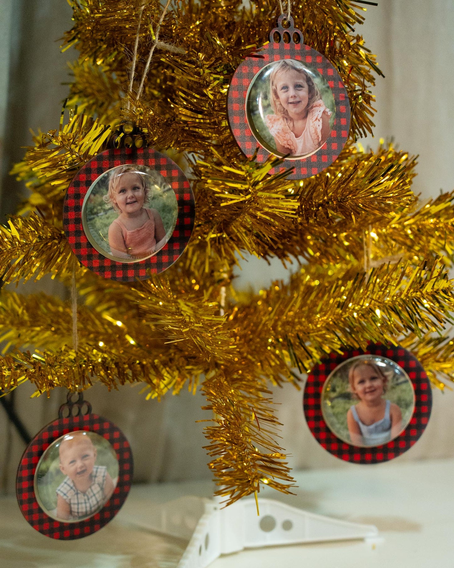 Photo Magnet Christmas Ornament