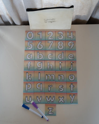 Kids Traceable Alphabet & Number Set