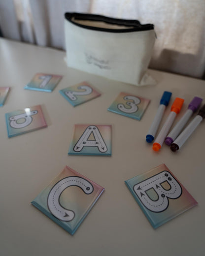 Kids Traceable Alphabet & Number Set