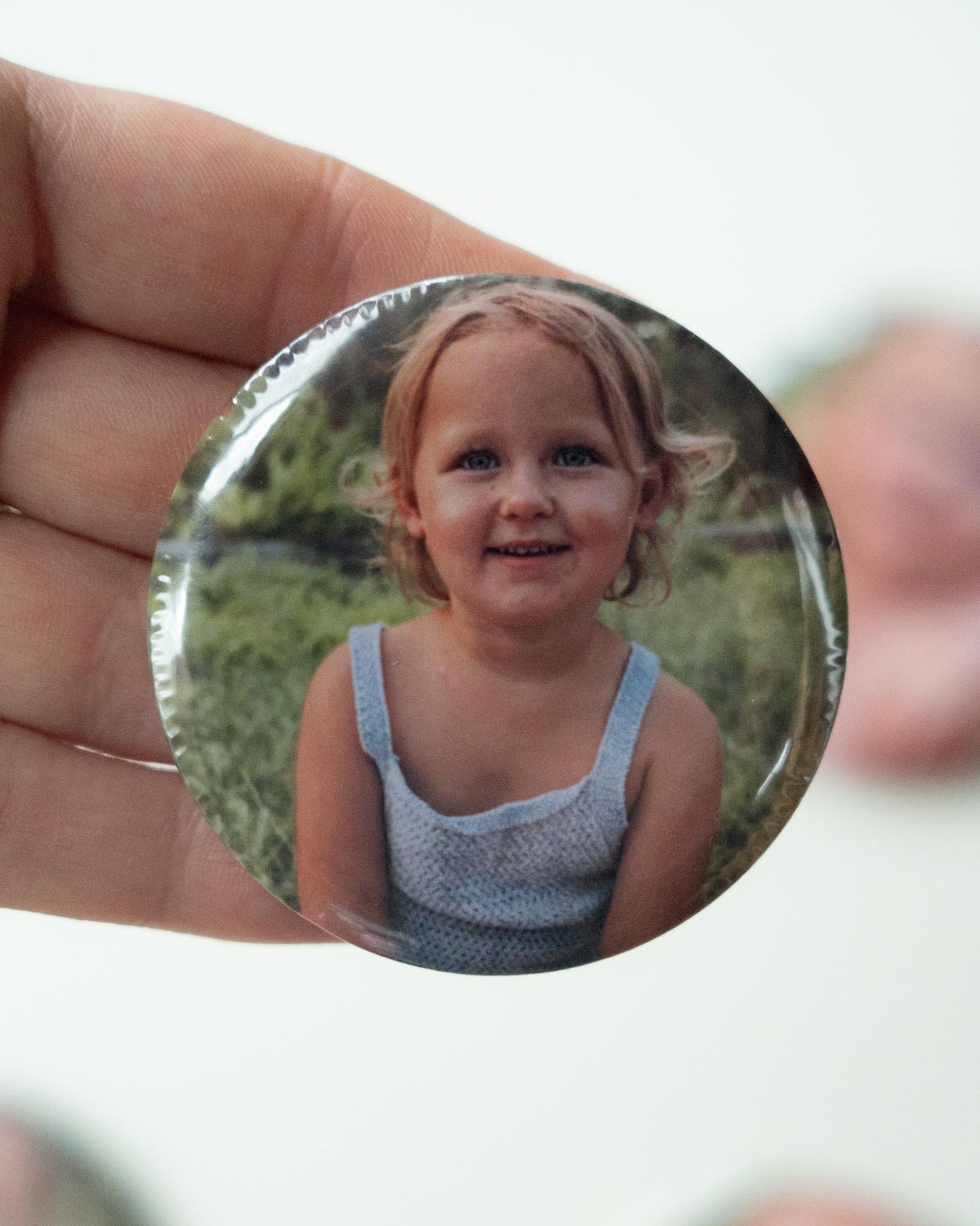 Personalised Photo Magnets 58mm Round